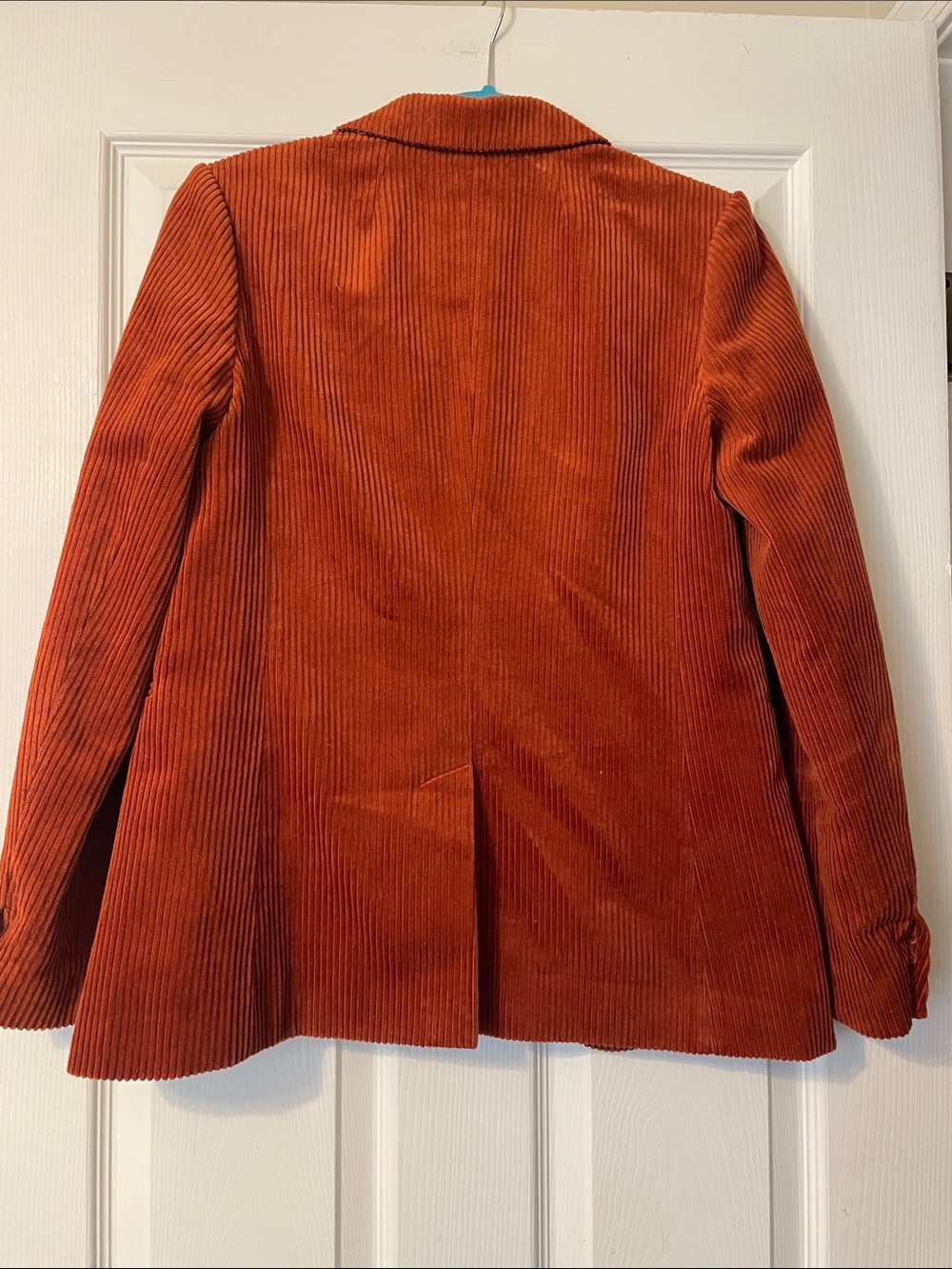 Banana Republic Rust Corduroy Single-Button Blazer - Picture 7 of 8